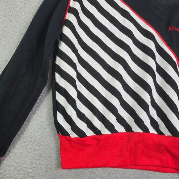 Vintage 80s Sweatworks Sweatshirt Women's Medium Jane Fonda Workout Costume Prop - Picture 3 of 10